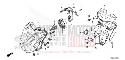 PROJECTEUR NC700SAD de 2013